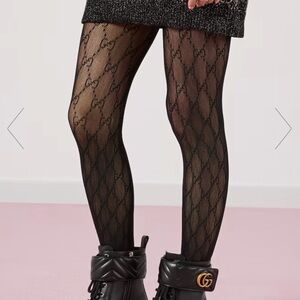 Gucci Interlocking G Tights Size Medium